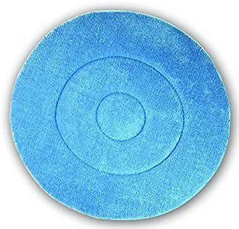 Impact BKL19 Microfiber Carpet Bonnet Pad, 19" Width, Blue (Case of 6)