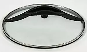 Skyoo Slow Cooker for Hamilton Beach Replacement Glass Lid 6-Quart Black 33165