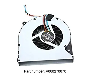 Looleking Laptop cpu cooling fan for Toshiba Satellite C50 C55 C55-A C55D-A C50D-A C50-ABT3N11 C50-AST2NX2 C50-AST3NX1 C50-ASMBNX4 C50-ASMBNX5 C50-ASMBNX6 C50D-AST3NX2