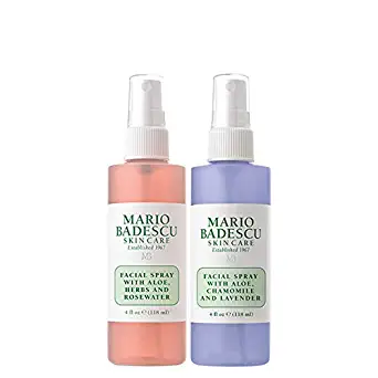 Mario Badescu Rosewater Facial Spray and Lavender Facial Spray Duo, 4 oz.