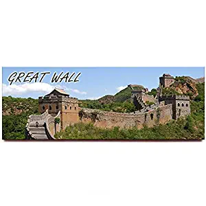 Great Wall panoramic fridge magnet China travel souvenir