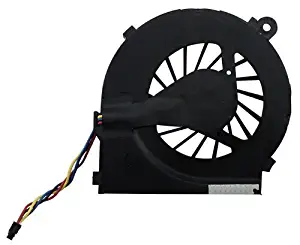 iiFix New CPU Cooling Fan Cooler For HP Compaq CQ42 CQ62 G42 CQ56 G56 CQ56-112 G62, P/N: 595833-001 646578-001 606609-001 639460-001, 4 wires