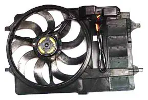 TYC 621980 Mini Cooper Replacement Radiator/Condenser Cooling Fan Assembly