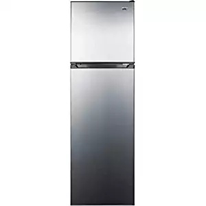 Summit FF923PL 9 Cu. Ft. Stainless Top Freezer Refrigerator