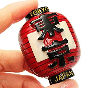 EatingBiting（R）Tokyo Red Lantern Japan World Fridge Magnet 3D Resin Collection Travel Souvenir Tourist Gift Home and Kitchen Decoration Refrigerator Magnetic Sticker Decoration Refrigerator Gift