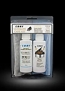 Piano Cleaning and Polishing Kit: Cory Ultimate High Polish Piano Care Kit - For High Gloss Pianos
