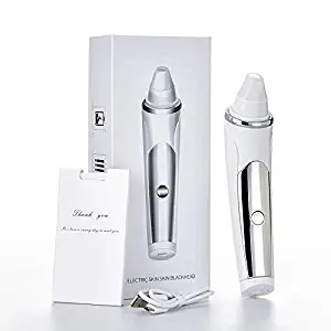 Pretfarver Blackhead Remover Pore Vacuum Cleaner for Women Silicone Suction Head Comedone Extractor Microdermabrasion Machine Whitehead Removal Tool for Men