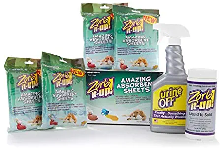 Zorb-It-Up!! & Urine Off Carpet Cleaning Pet Kit