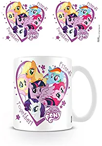 Pyramid International"My Little Pony (Heart)" Official Boxed Ceramic Coffee/Tea Mug, Multi-Colour, 11 oz/315 ml
