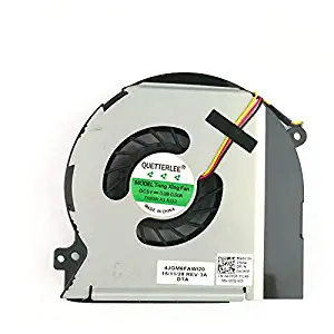 QUETTERLEE Replacement CPU Cooling Fan for Dell XPS 15 L501X L502X Series DFS601305FQ0T W3M3P 0W3M3P KSB0705HA-A 4JGM6FAWI20 Fan