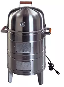 Southern Country Smokers Stainless Steel Electric Water Smoker with 2 levels of cooking surface