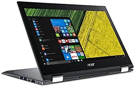 Acer Spin 5 SP513-52N-85DC, 13.3" Full HD Touch, 8th Gen Intel Core i7-8550U, Amazon Alexa Enabled, 8GB DDR4, 256GB SSD, Convertible, Steel Gray