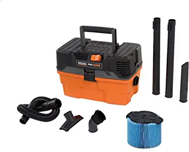 Ridgid WD4522 4.5 Gallon Pro Pack Portable Wet/Dry Vacuum