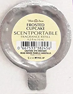Bath and Body Works White Barn FROSTED CUPCAKE Scentportable Fragrance Refill Single Disc