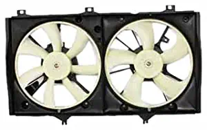 TYC 621900 Toyota Camry Hybrid Replacement Radiator/Condenser Cooling Fan Assembly