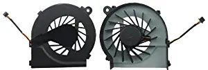 New CPU Cooling Fan for HP Compaq Presario CQ56-100XX CQ56-104CA CQ56-109WM CQ56-110US CQ56-112NR CQ56-115DX CQ56-122NR CQ56-124CA CQ56-129NR CQ56-134CA CQ56-148CA CQ56-154CA CQ56-201NR CQ56-204CA CQ56-219WM CQ56-220CA CQ56-240CA CQ56z-200 CTO (3 pin 3 connector)