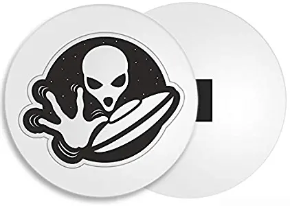DestinationVinyl Alien Grey Fridge Magnet - Aliens UFO Spaceship Abduction Sci-Fi 4188