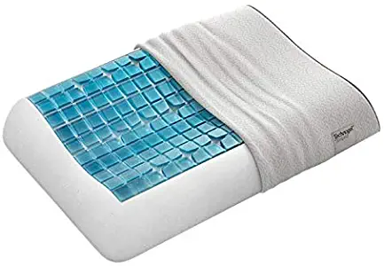 Technogel Luxurious Cooling Gel Pillow – Patented Ergonomic Design for Deeper Sleep