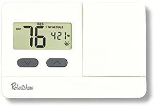 Robertshaw RS3110 1 Heat/1 Cool Digital 5-2 Day Programmable Thermostat
