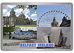 Belfast Ireland - Souvenir Fridge Magnet (Standard: 70x45mm)