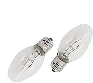Ultra Durable 22002263 10W 120V Light Bulb Replacement part by Blue Stars – Exact Fit For Whirlpool Kenmore KitchenAid Brands – Replaces WP22002263 17512 18445 21074 PS11739347 - PACK OF 2