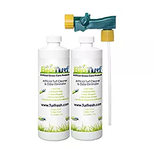 BioTurf BioS+ 32oz Dual Pack Turf Concentrate Cleaner - Buy 1 get 2nd on 1/2 Off Plus. Commercial Grade Artificial Turf Cleaning Enzyme for All Surfaces Including Tile, Carpet and Grass