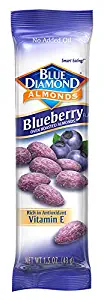 Blue Diamond Almonds, Oven Roasted Blueberry, 1.5 Ounce (Pack of 12)