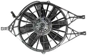 TYC 620880 Dodge Dakota Replacement Radiator/Condenser Cooling Fan Assembly