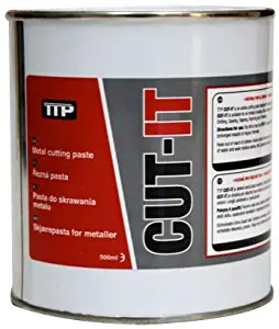 TTP HARD Drills Cut-It 17.6 Oz / 500Ml Cutting Paste Metal Cutting and Drilling Lubricant Drilling Paste Cutting Paste Easy to Use
