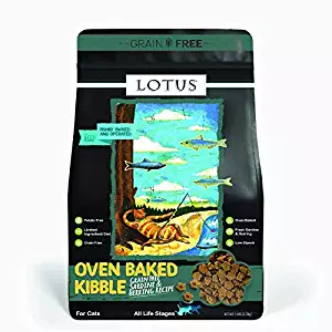 Lotus Grain-Free Sardine & Herring Adult Cat Food Dry Recipe