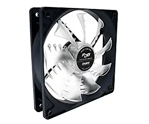 Zalman Ultra Quiet 80mm FDB Case Fan with Shark Fin Blade Design Cooling, Black ZM-F1 FDB (SF)