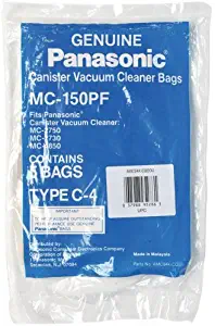 Panasonic Type C-4 Canister Vacuum Cleaner Bags