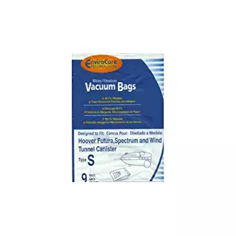 Hoover S Bags Allergen 9 Pack Generic