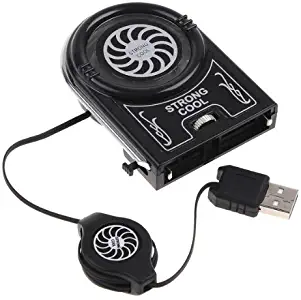 Joinwin® Mini Vacuum USB Air Extracting Cooling Fan Cooler for Notebook Laptop -Black 100% Brand New