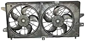 TYC 621360 Chevrolet Replacement Radiator/Condenser Cooling Fan Assembly