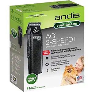 Andis ProClipSpeed Detachable Blade Clipper, Professional Animal Grooming