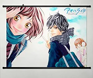 Nisekoi Home Decor Anime Ao Haru Ride Wall Scroll Poster Fabric Painting 004