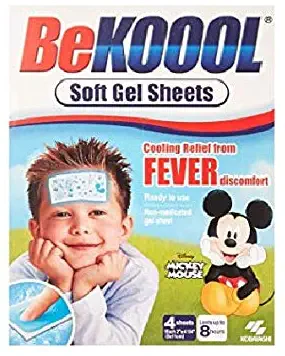 Be Koool Be Koool Soft Gel Sheets For Kids Pack of 3