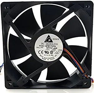 DELTA AFB1212VH 12025 12V 0.60A 12CM 3WIRE Cooling Fan