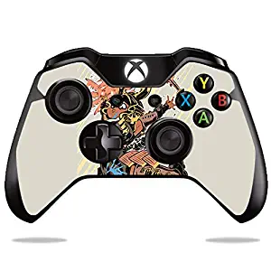 MightySkins Skin Compatible with Microsoft Xbox One or S Controller - Insect Girl | Protective, Durable, and Unique Vinyl Decal wrap Cover | Easy to Apply, Remove, and Change Styles | Made in The USA