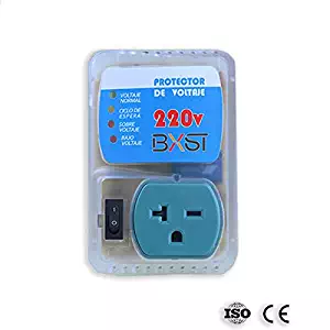 BSEED US Plug Home Appliance Surge Protector Voltage Brownout Outlet 220 V 4400 WATTS