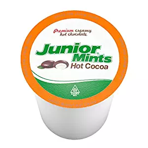 Tootsie Roll Junior Mints Chocolate Mint Hot Cocoa Pods for Keurig K-Cup Brewers, 40 Count