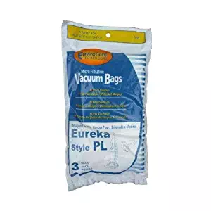 EnviroCare Eureka Style PL Upright Vacuum Bags - 3 Pack