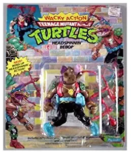 Teenage Mutant Ninja Turtles 1991 Wacky Action Series - Headspinnin' Bebop