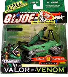 G.I. Joe: Valor vs. Venom Series 4 Kamakura with Lightning Cycle Action Figure