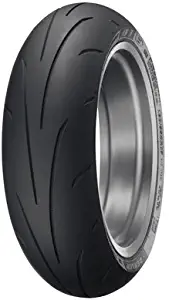 Dunlop Sportmax Q3+ Rear Motorcycle Tire 160/60ZR-17 (69W) for Kawasaki Ninja 650R (ABS) 2013-2018