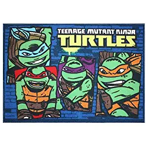 Teenage Mutant Ninja Turtles Team Turtles Rug - 31 1/2'' x 44''
