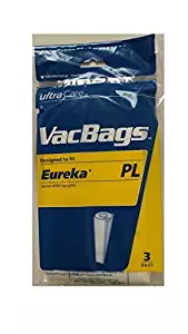 Eureka 18 Light Speed Style PL FilterPower Micro-Filtration Upright Vacuum Bags, Fits 62389.