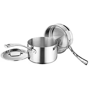 French Classic Triple Ply Stainless Steel 3-Piece Double Boiler Set