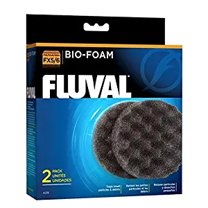 2-Piece Bio-Foam Pad for Fluval FX5/FX6 Aquarium Filter